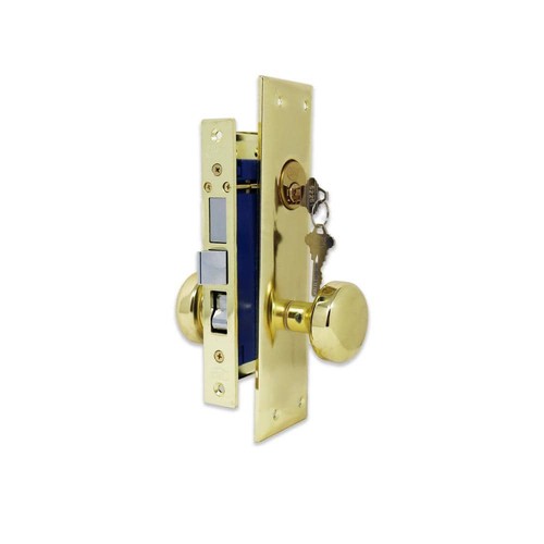 Premier lock brass - lock, mortise