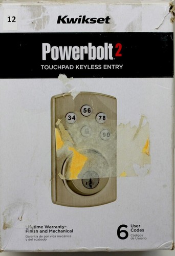 Kwikset powerbolt touchpad - kwikset,